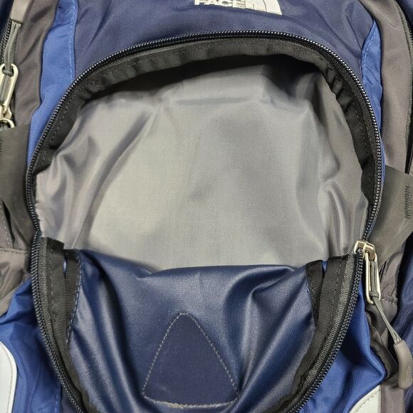 The North Face Vavapai Mountaineering Backpack Blue Padded Laptop Book Bag - Picture 15 of 16